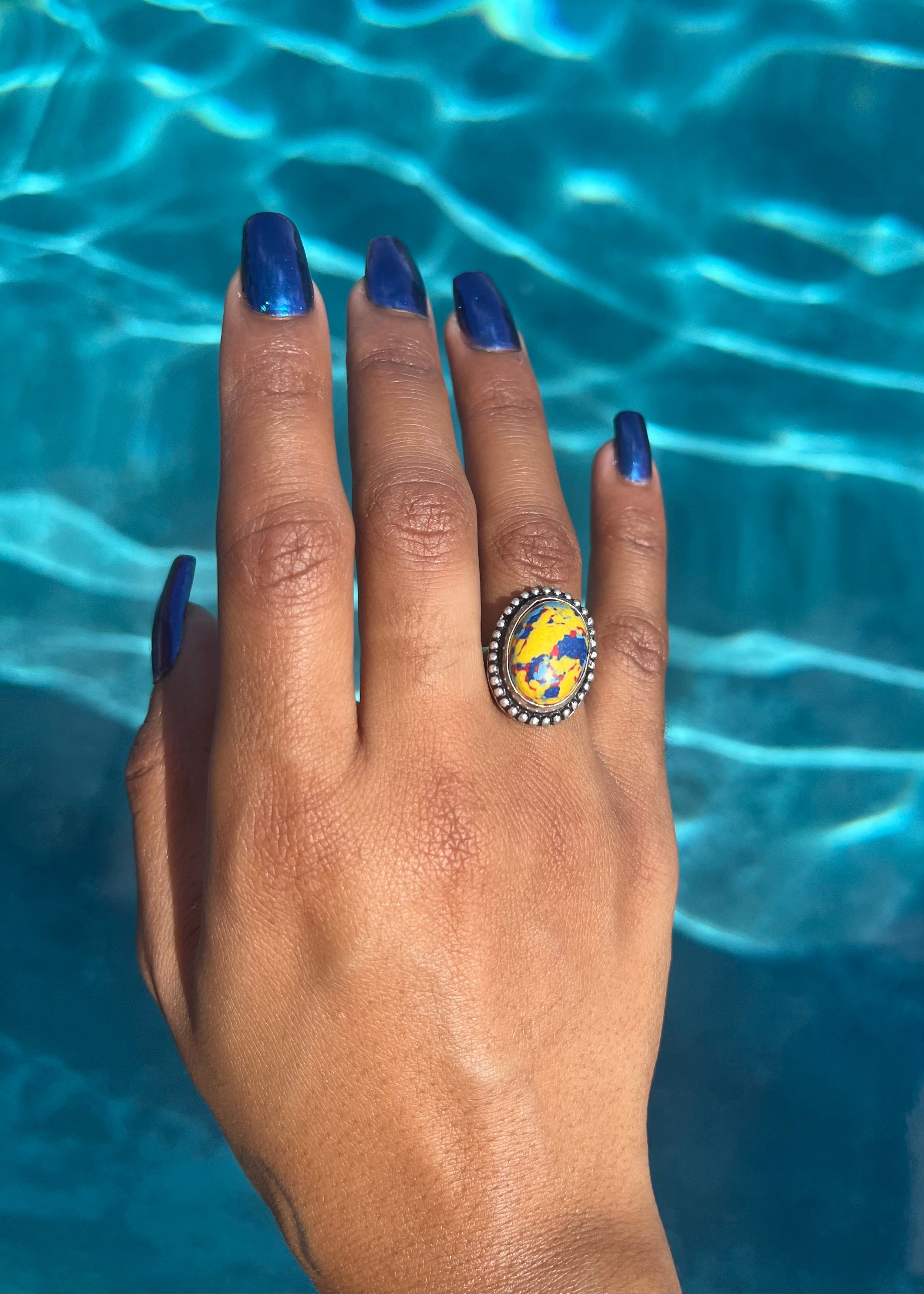 Coral Dream adjustable Ring