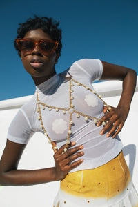 Angel Baby Mesh top