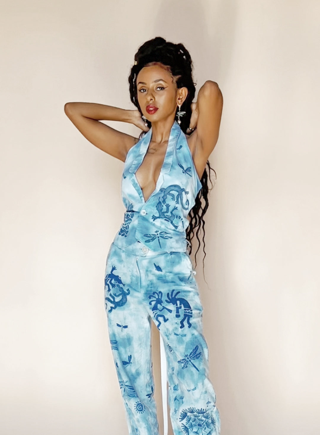 Ethereal Melody Linen Vest