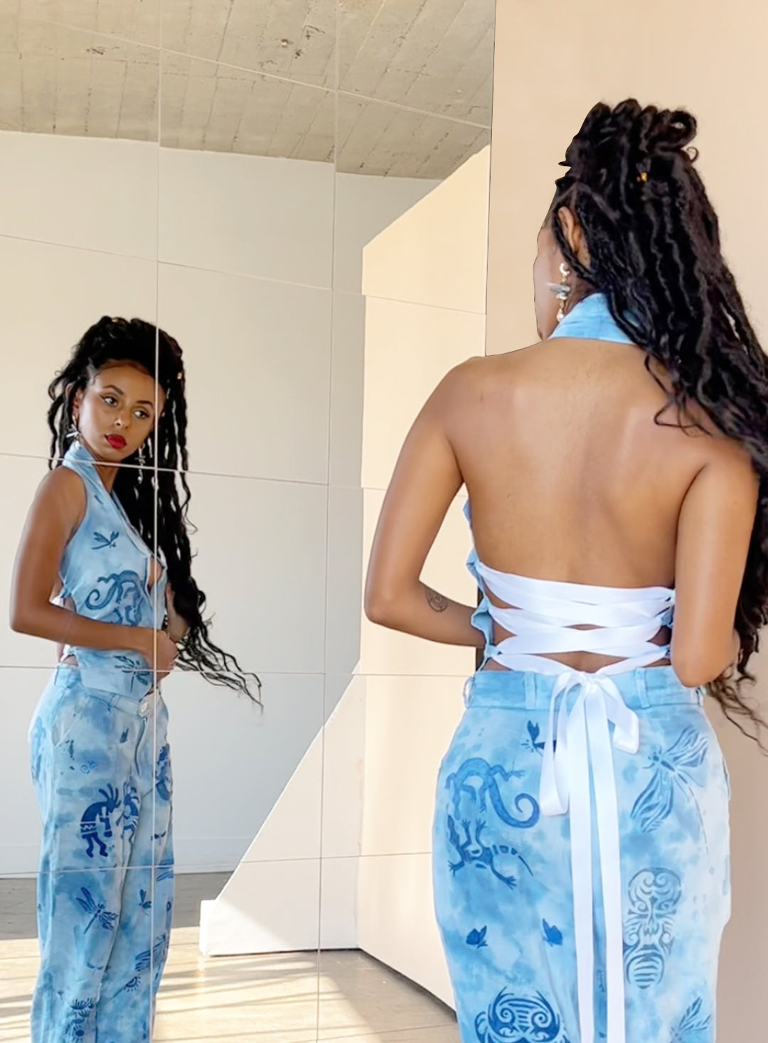 Ethereal Melody Linen Vest