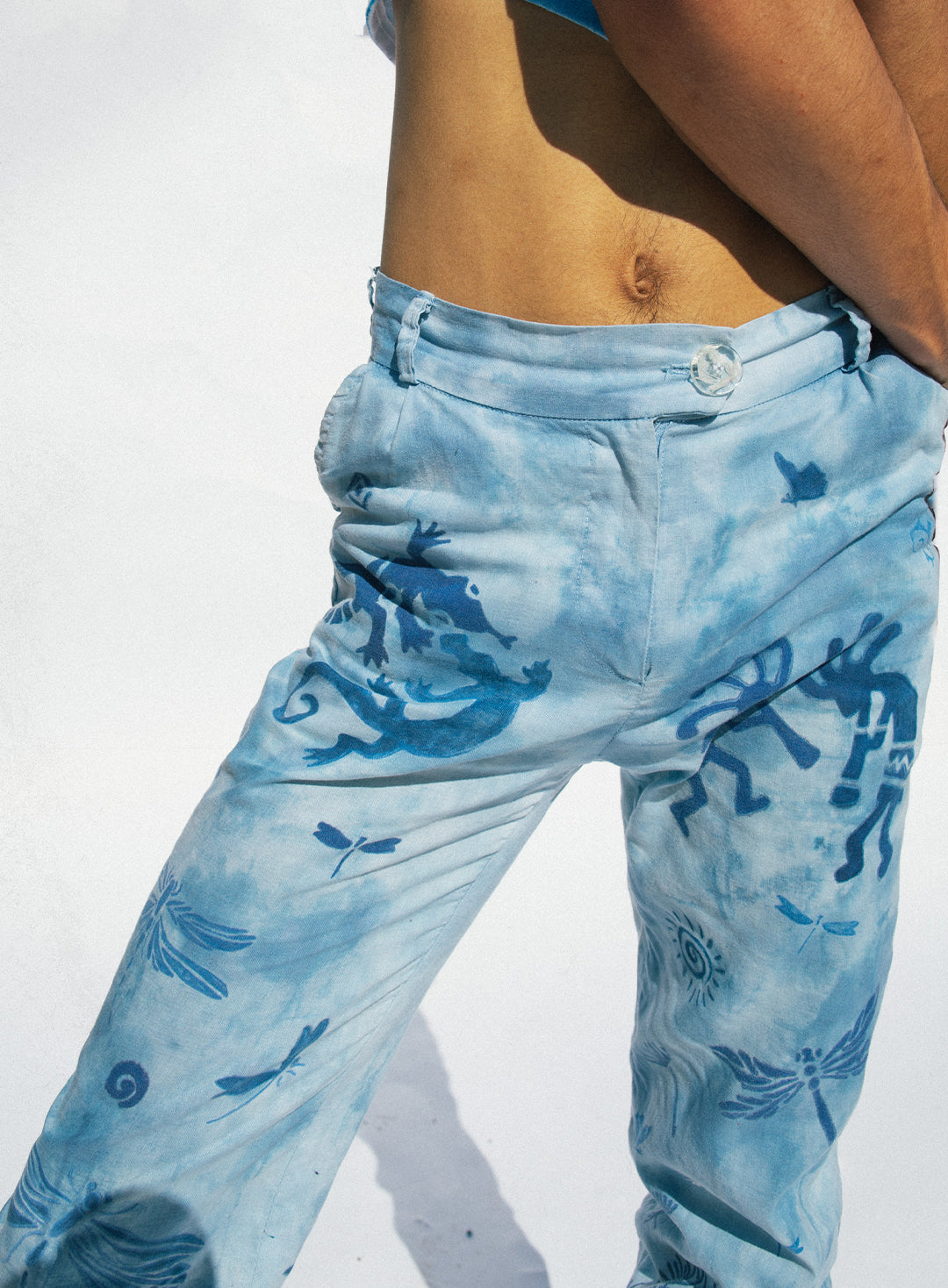 Ethereal Melody Linen Pants