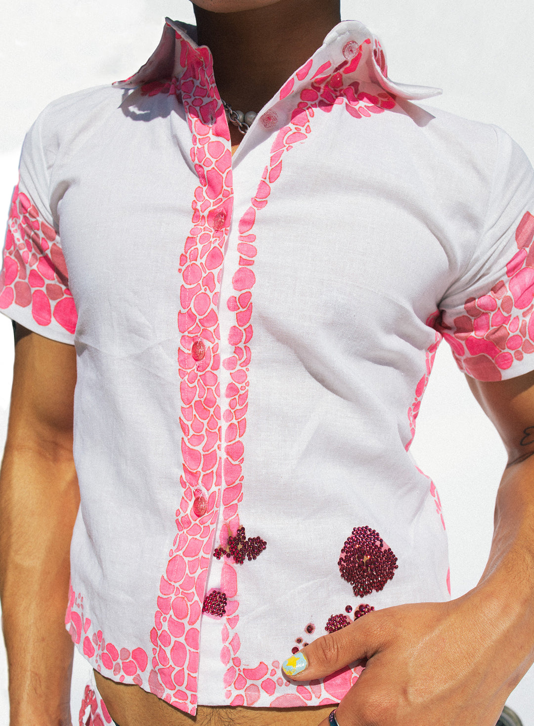 Omo Valley Baby Linen Button Down