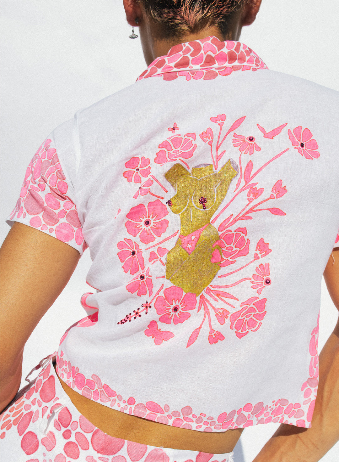 Omo Valley Baby Linen Button Down