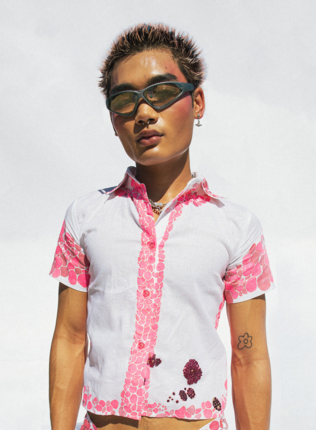 Omo Valley Baby Linen Button Down