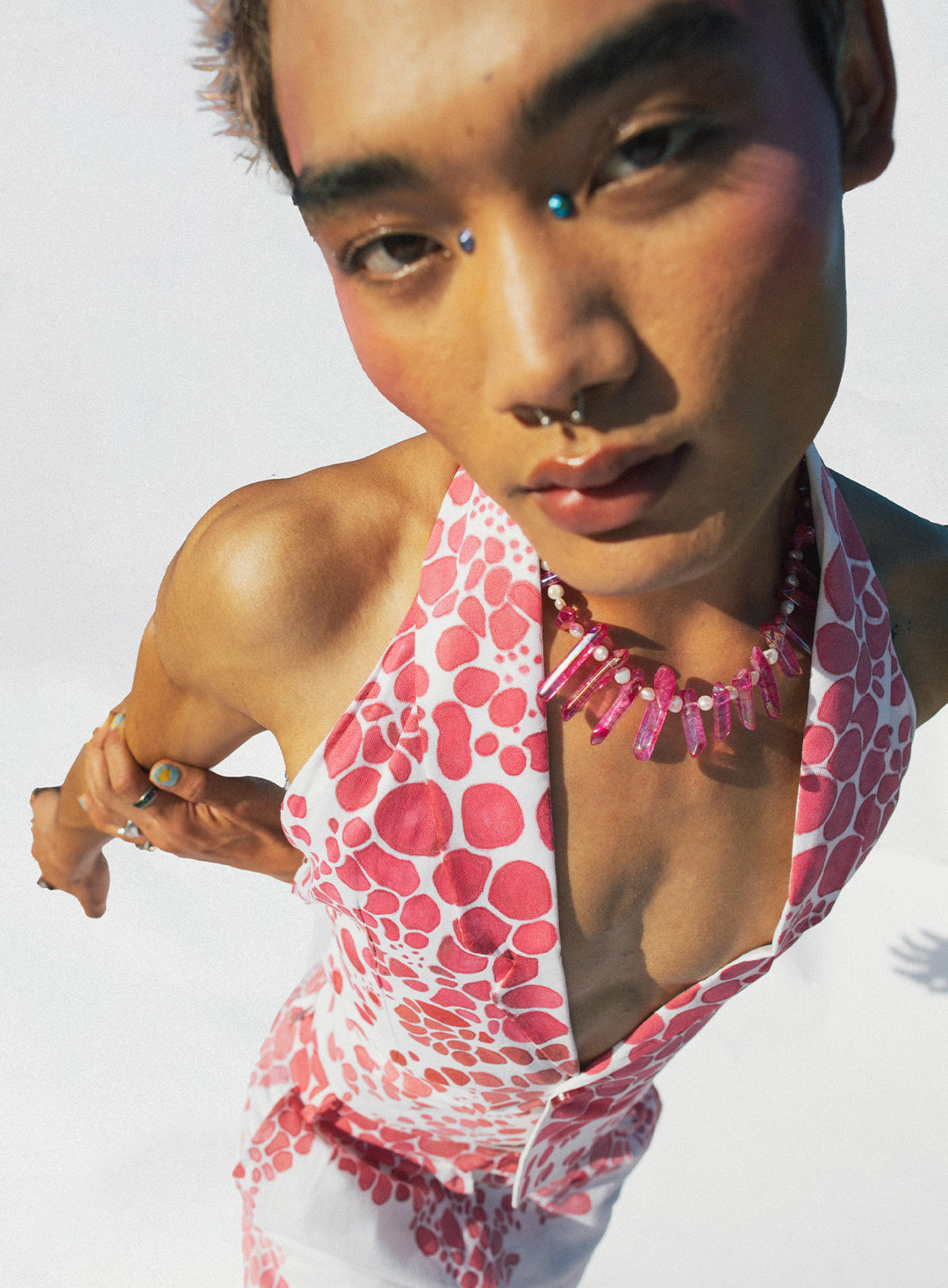 Omo Valley Linen Vest