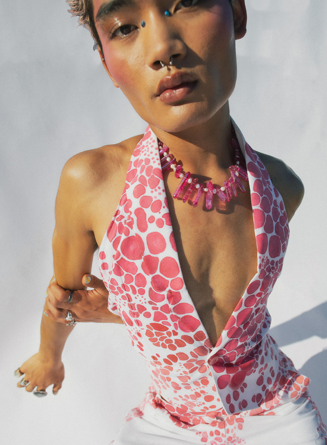 Omo Valley Linen Vest