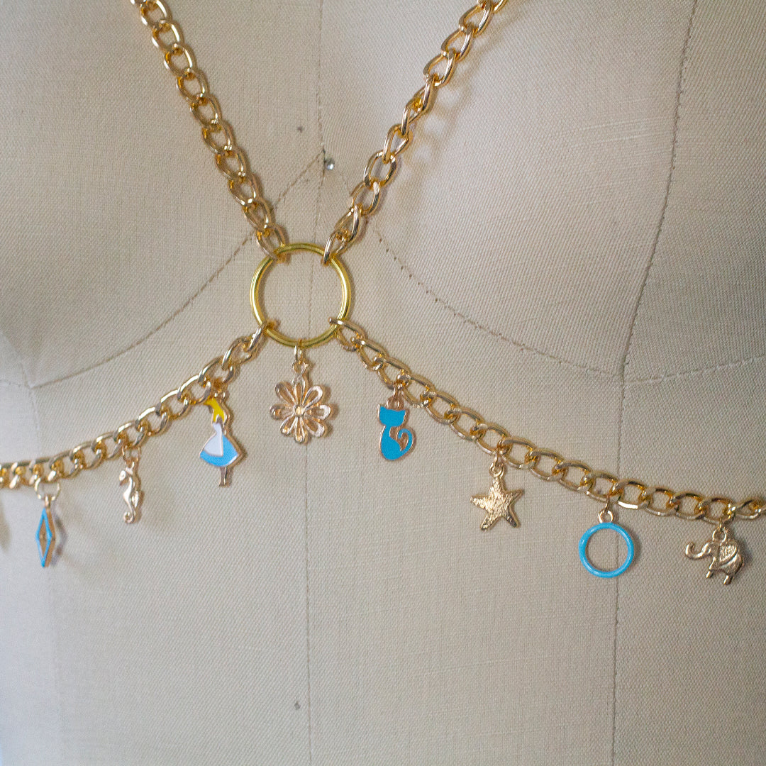 Alice in Wonderland Body Chain