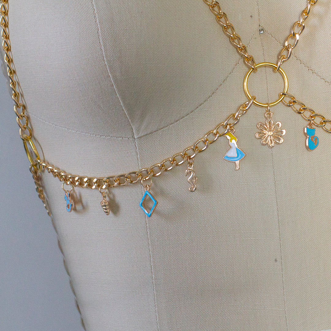 Alice in Wonderland Body Chain