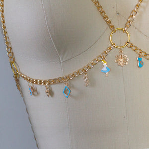 Alice in Wonderland Body Chain