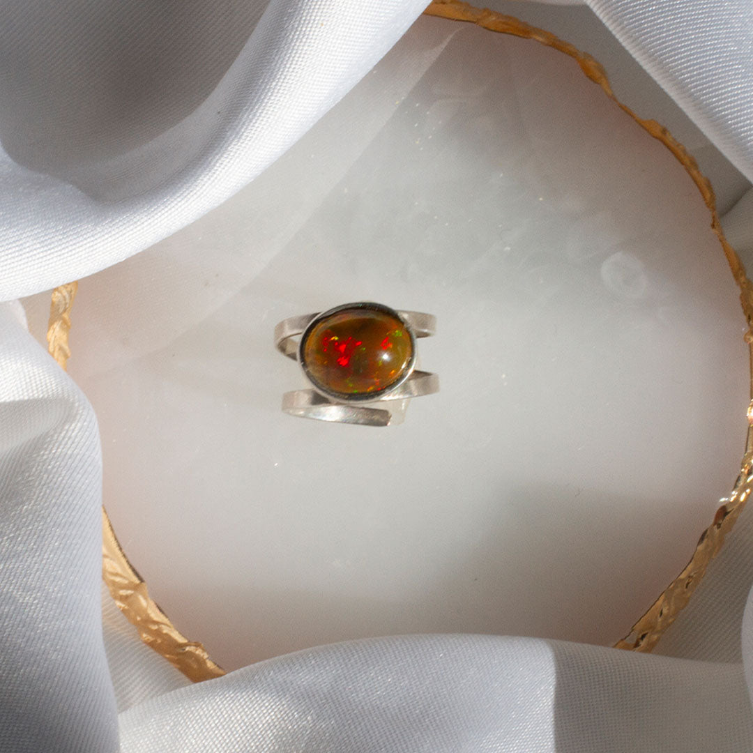 ETHIOPIAN OPAL SPIRAL