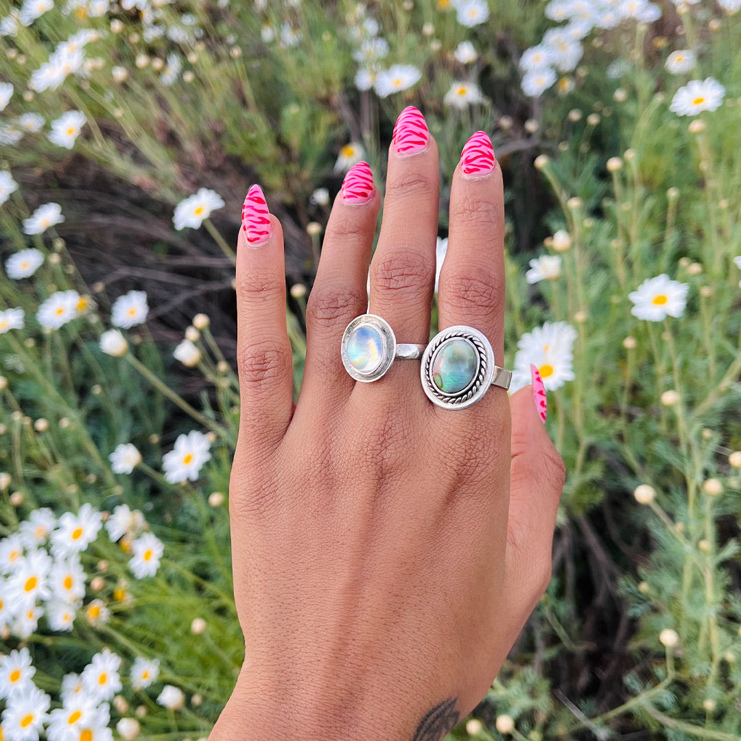 AQUA ETHIOPIAN OPAL SHIELD