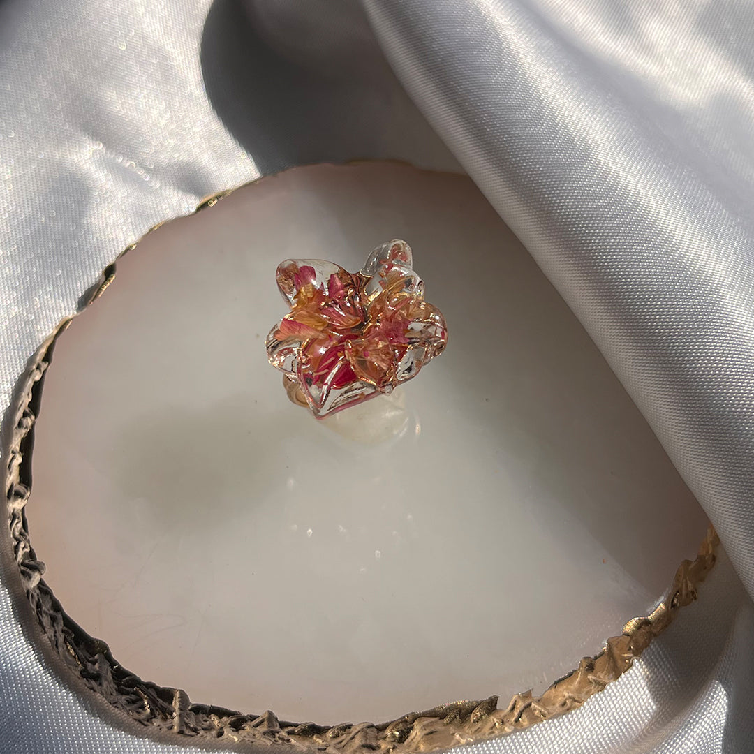 Rose Flower Bomb Ring