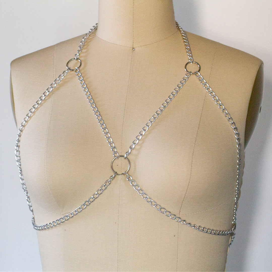 Silver Body Chain