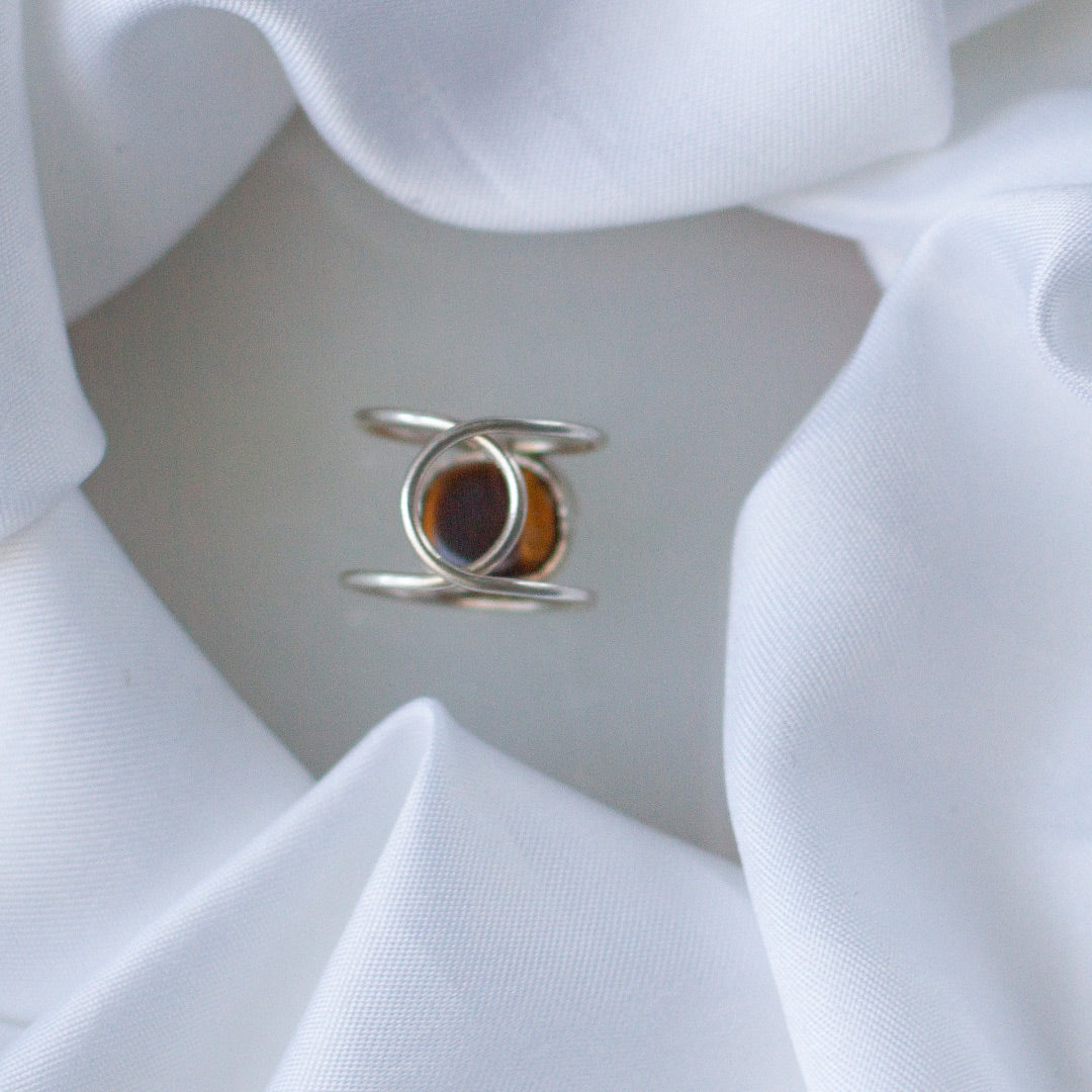 VENN TIGER EYE RING